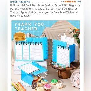 48 Kolldenn Blue Notebook Gift Set Bags
Holiday perfect for teachers busdriver
